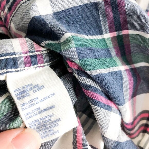 American Eagle Athletic Fit Plaid Button Down - Picture 5 of 6